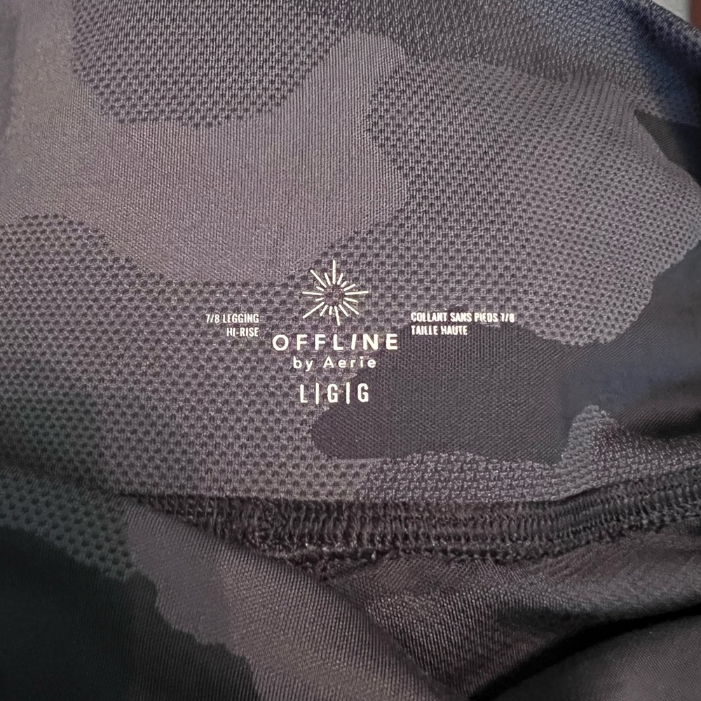 Aerie offline 7/8 hi rise camo leggings